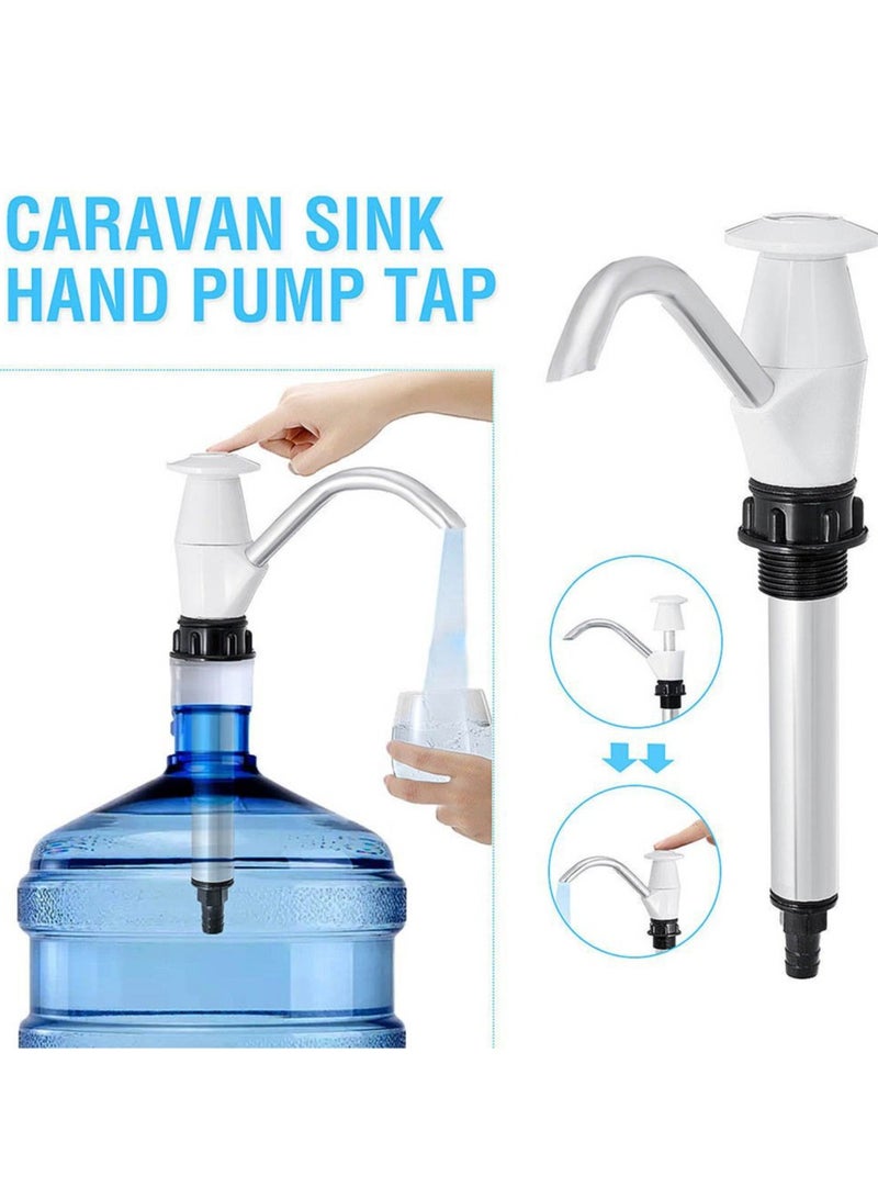 general Manual Water Pump - Portable Hand Press Water Dispenser Leakproof Outdoor Emergency Camping Picnic Tool - Image 4